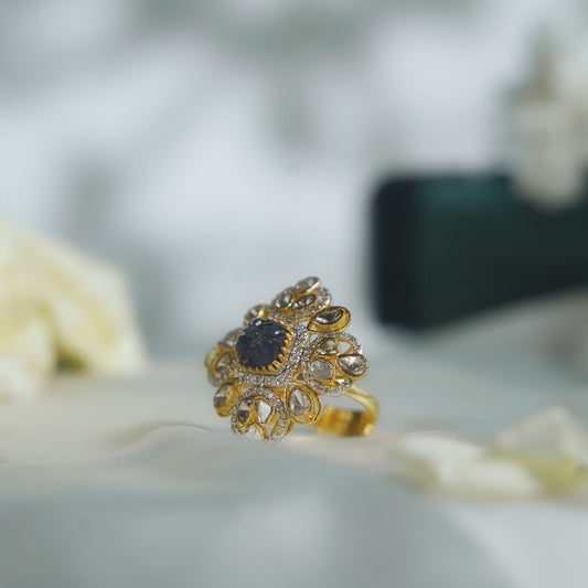 Diamond Polki Ring