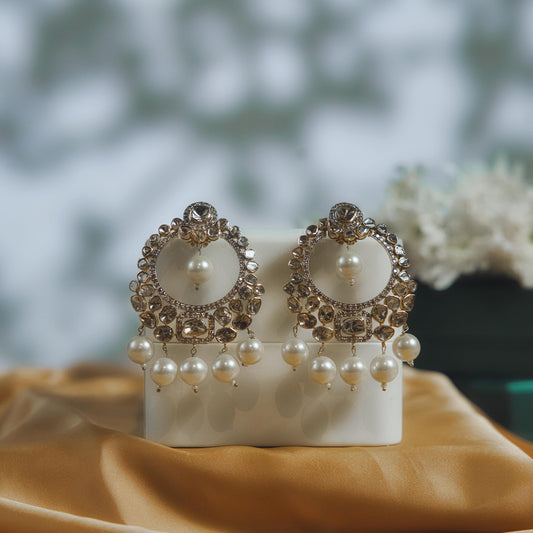 Diamond Polki  Earring