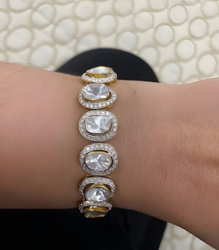 Luxury Polki Diamond Bracelet