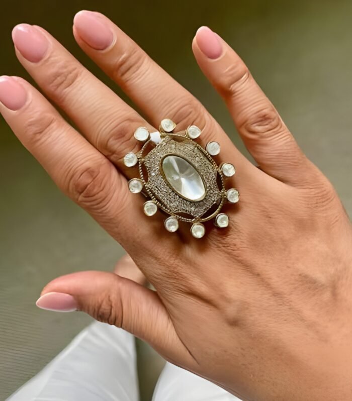 Classic Polki Diamond Ring