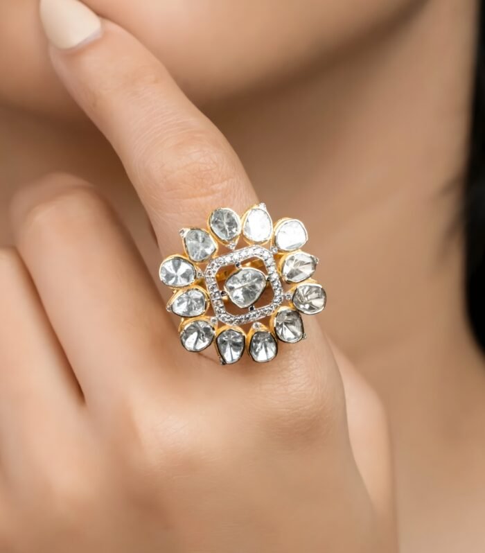 Royal Polki Diamond Ring