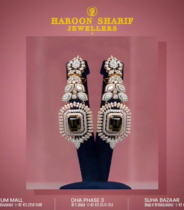 Diamond Hoop Earrings
