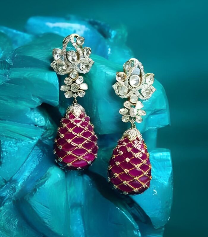 Drop Gold Earrings