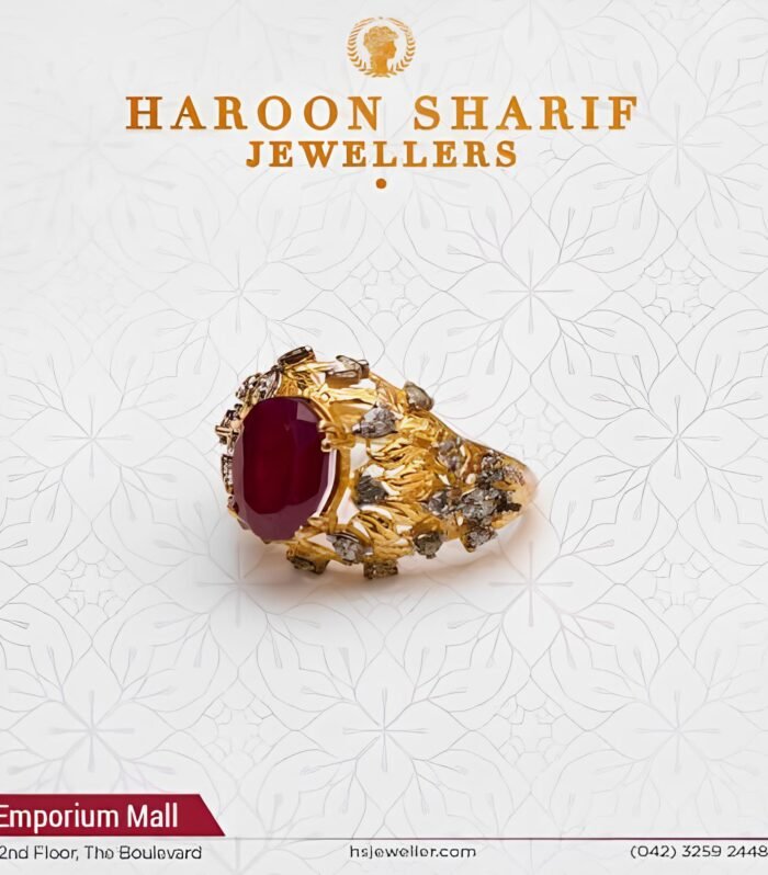 Floral Gold Ring