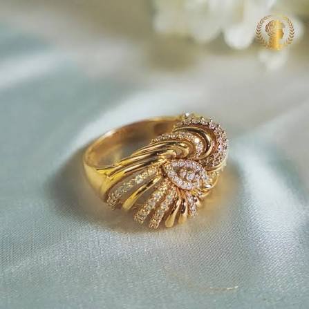Modern Gold Statement Ring
