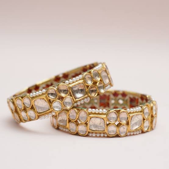 Classic Polki Diamond Bracelet