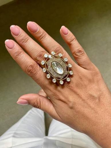 Classic Polki Diamond Ring
