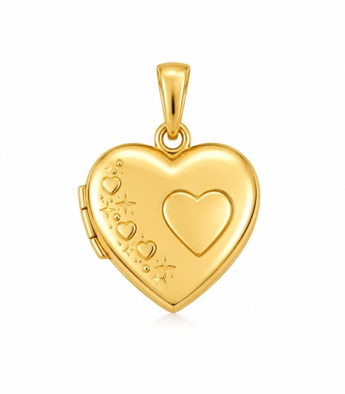 Little Heart Gold Locket