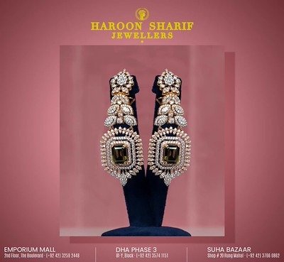 Diamond Hoop Earrings